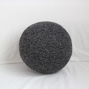 Dark Grey Triangle / Round Pillow