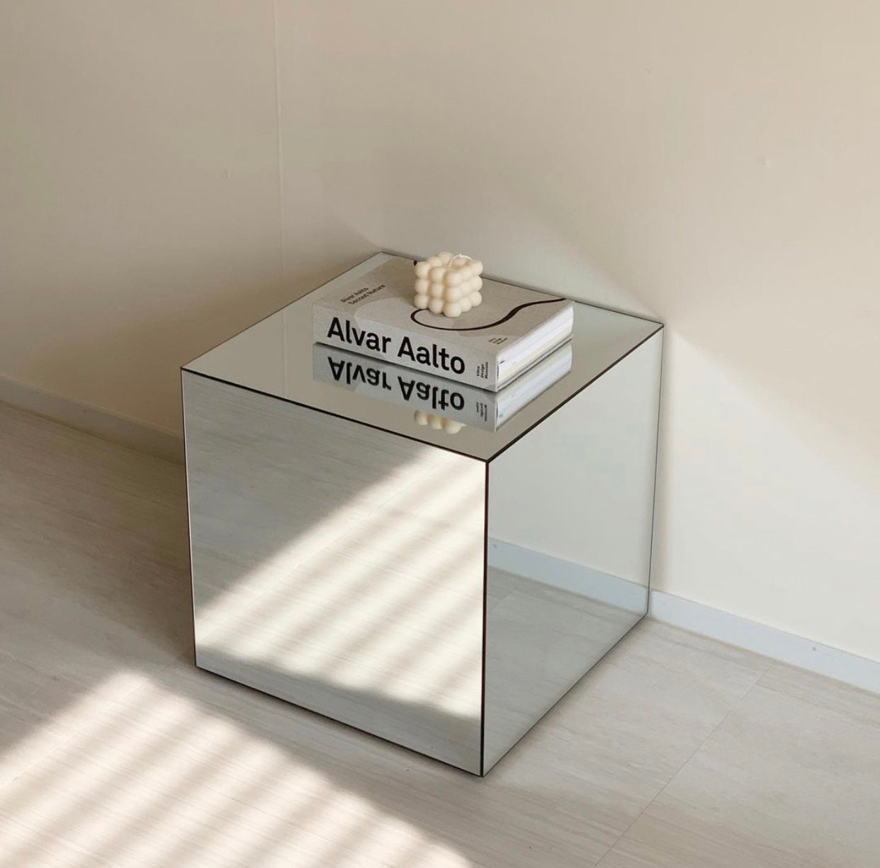 Mirror Side Table