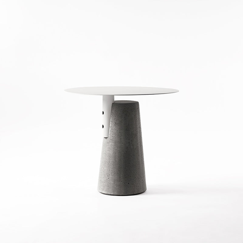 Modern minimalist Cement Small Round Table