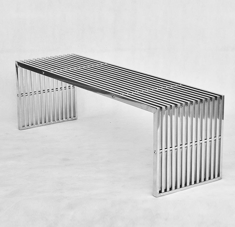 Replica Theo Stainless Steel Bench