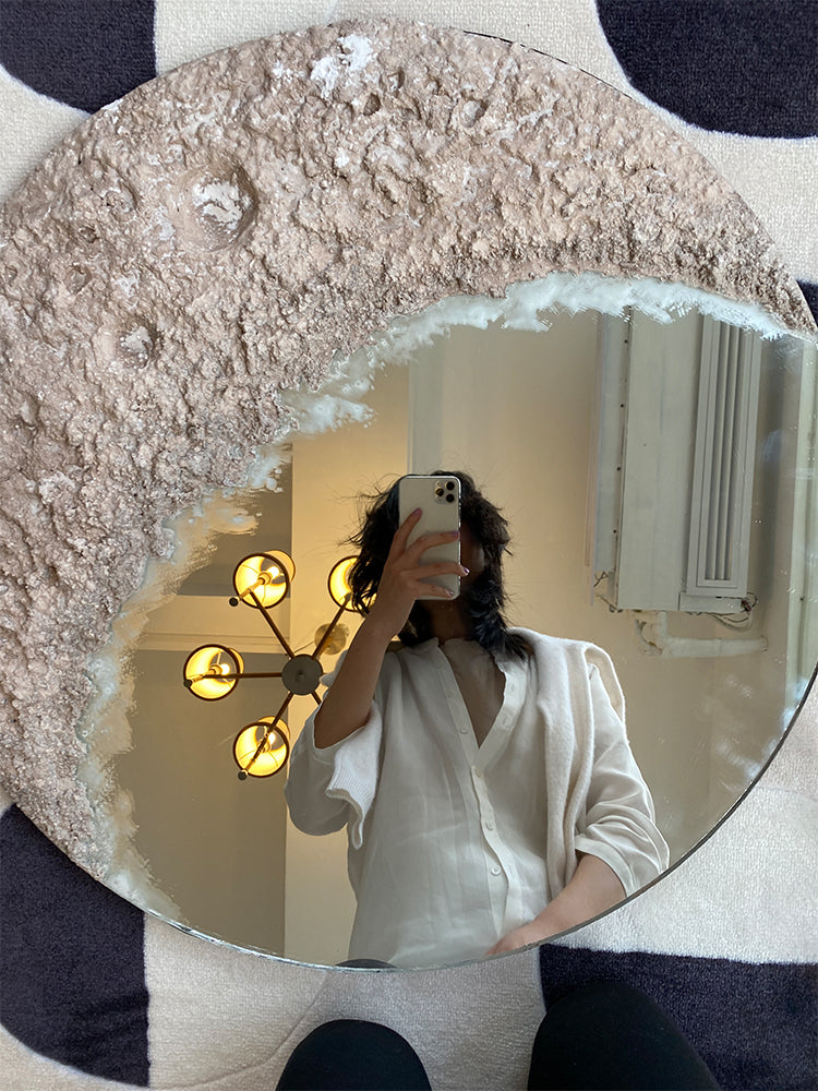 Handmade Moon Mirror