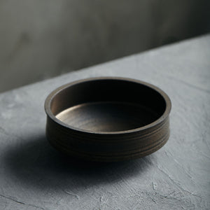 Japanese Earthen Gold Glaze Stoneware