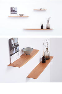 Zen Solid Wooden Shelving