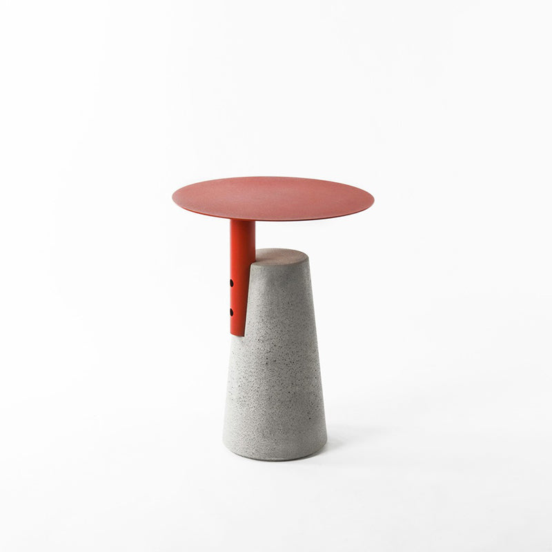 Modern minimalist Cement Small Round Table