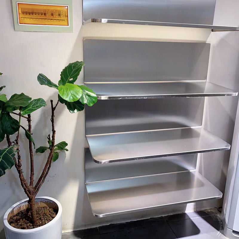 Stainless Steel Hairline Shelving