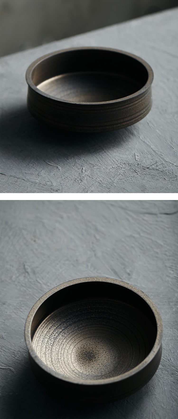 Japanese Earthen Gold Glaze Stoneware