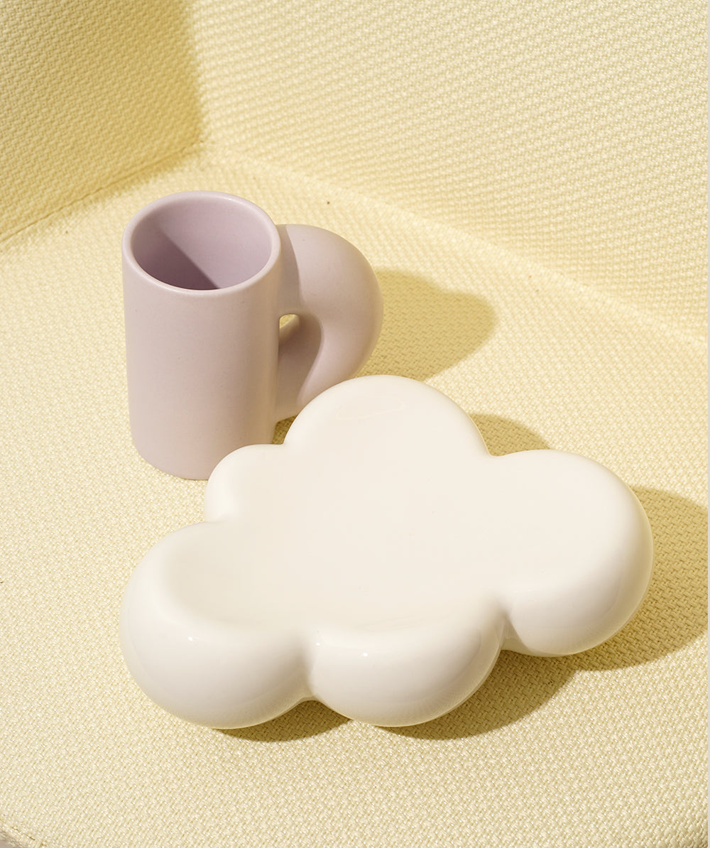 White Cloud Plate