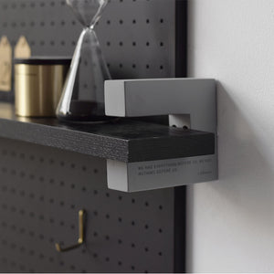 Cement Bracket Wooden Shelf