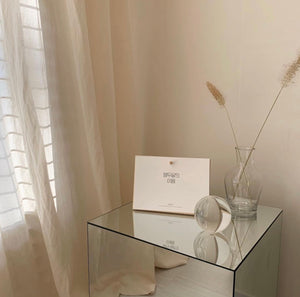 Mirror Side Table