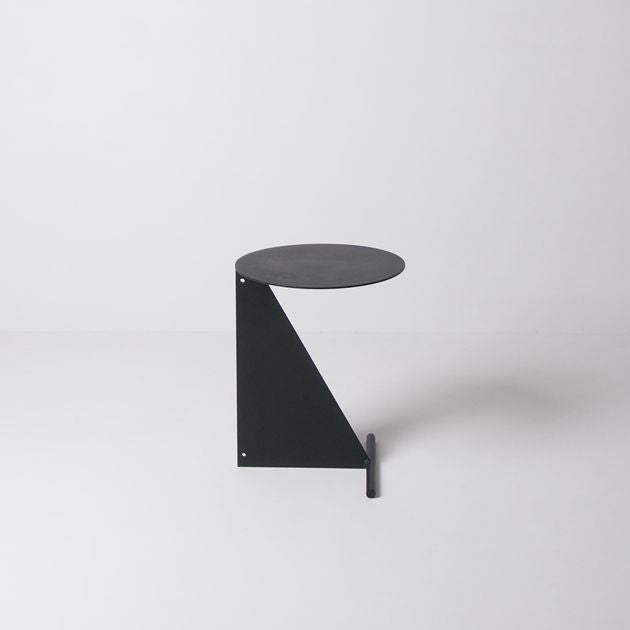 Matt Black Minimalist Side Coffee Table