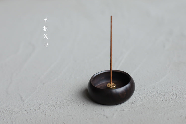 Wooden Incense Holder