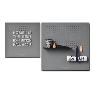 Grey Message Storage board