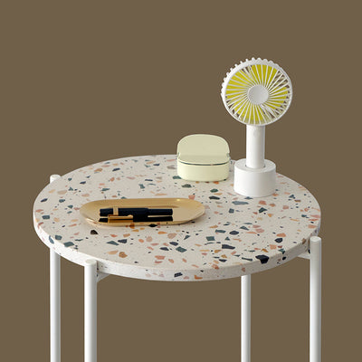 Mini Side Coffee Table Terrazzo