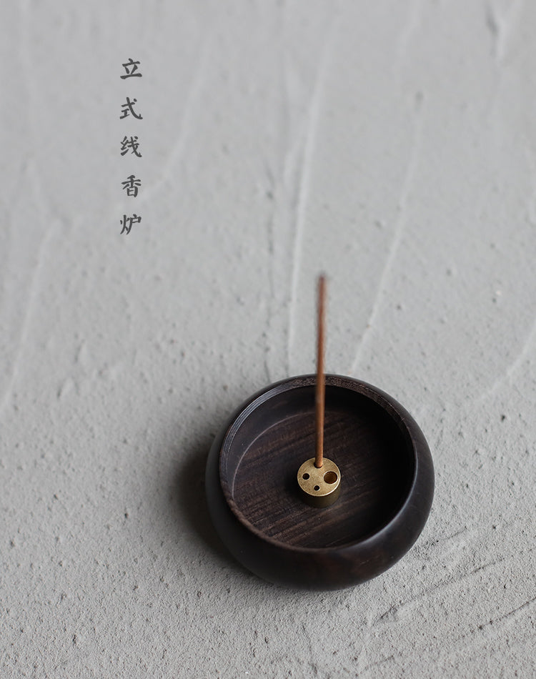 Wooden Incense Holder