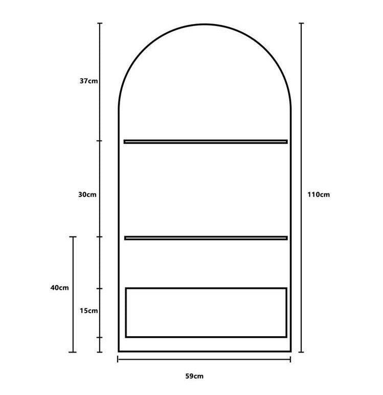 Pastel Display Rack